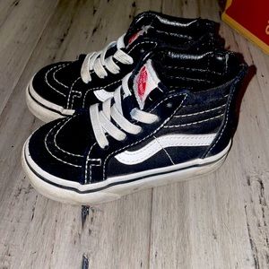 Vans, high top - toddler size 5